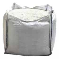 White salt bulk bag