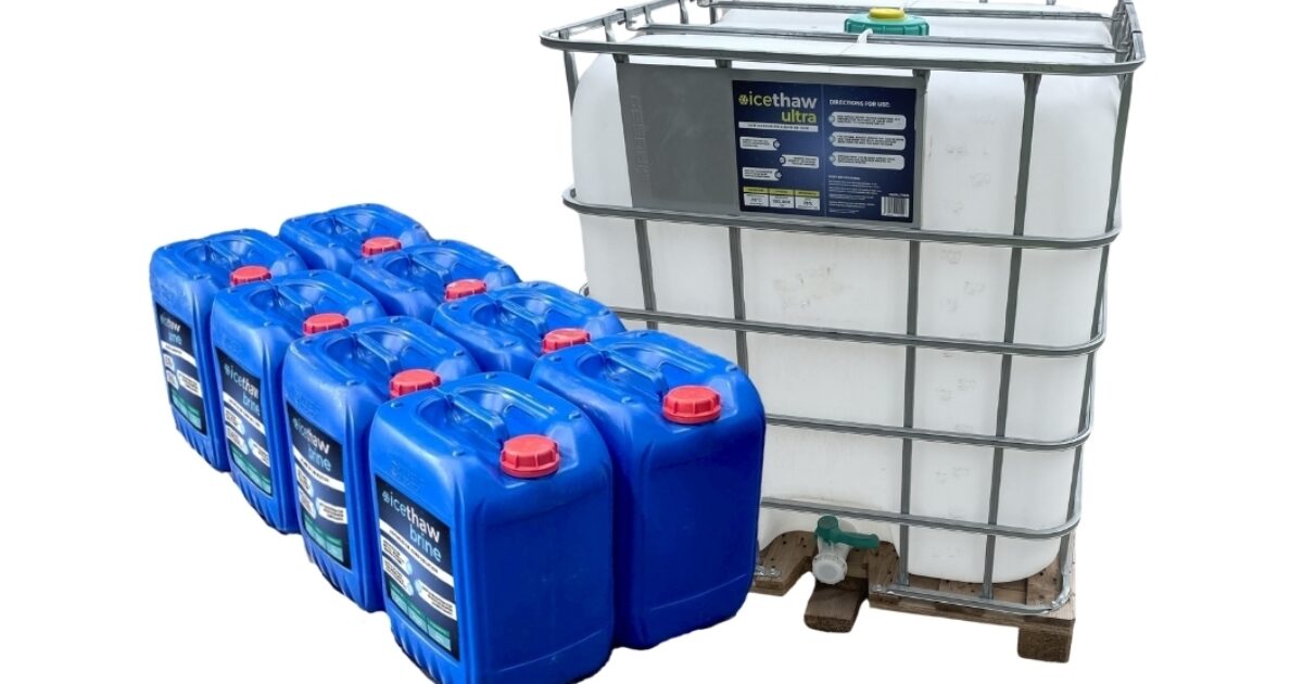 Grit bins white