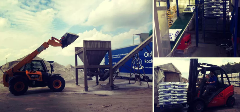 White Salt Bulk Bag
