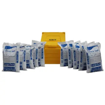 Traffic activating de icing salt