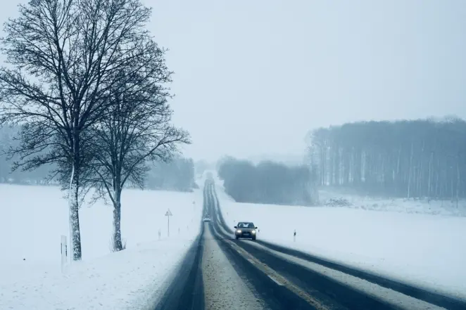 Grit for roads