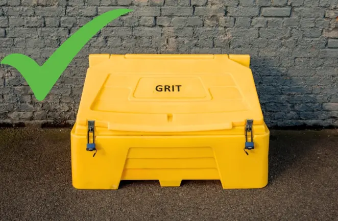 Salt bin placement